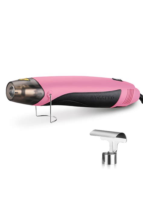 Workpro V Mini Cordless Heat Gun Hot Air Gun With Reflector Nozzle Temp Settings