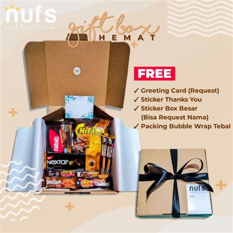 Jual Snack Giftbox Hemat Hampers Snack Lebaran Idul Fitri Murah