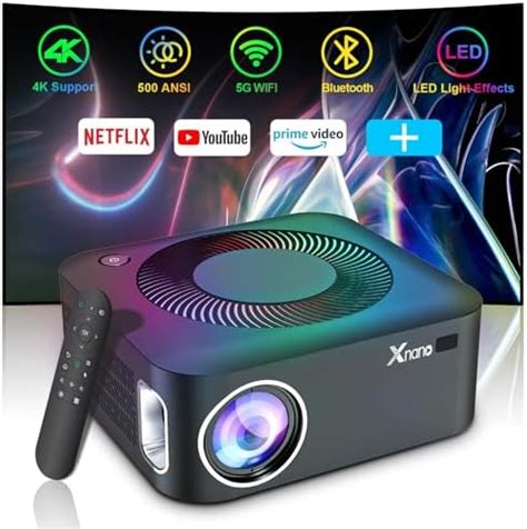 Xnano Proyector K Con G Wifi Y Bluetooth Nativo P Home Theater