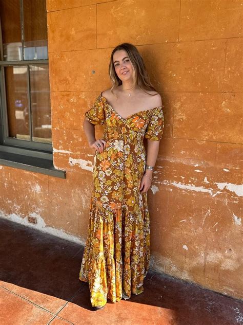 DRESS MISSY MAXI ALBURY Naked Gypsy