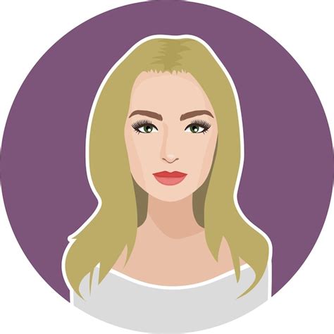 Blonde Female Avatar Icon