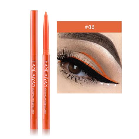 Nuoweitong Nude Eyeliner Color Eyelinerpen Pearlescent Matte Eyeliner Pen Rotatable Eyeliner
