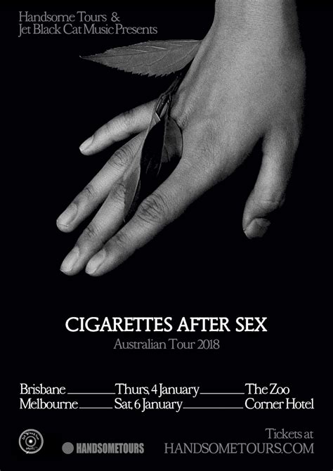 Cigarettes After Sex Handsome Tours