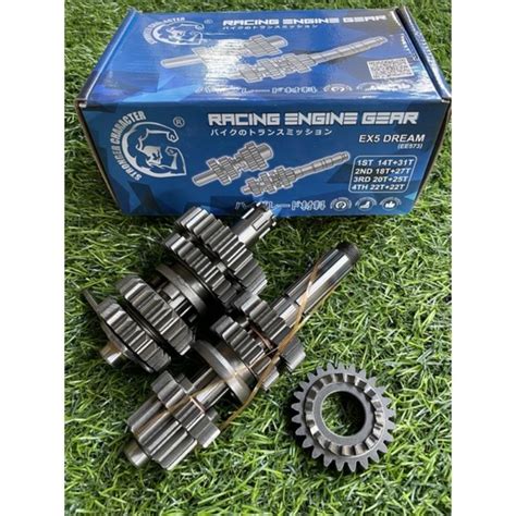 Ex Dream Racing Gearbox Starter Gear Full Set Taikom Stronger