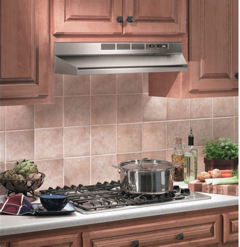 Broan 412404 24 Inch Under Cabinet Range Hood With Two Speed Fan And