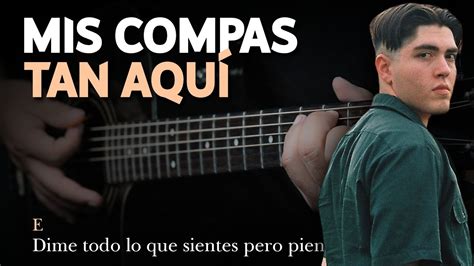 Kevin Kaarl Mis Compas Tan Aquí Tutorial Guitarra Acústica Letra