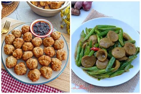 Resep Kreasi Bakso Tanpa Kuah Untuk Lauk Sahur Enak Praktis Dan