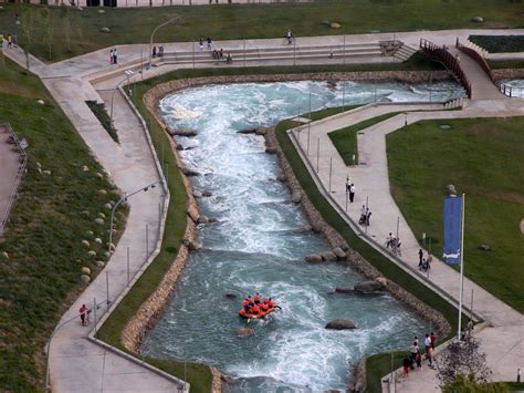 Canal De Aguas Bravas Desde La Torre Del Agua Foto Scar Flickr