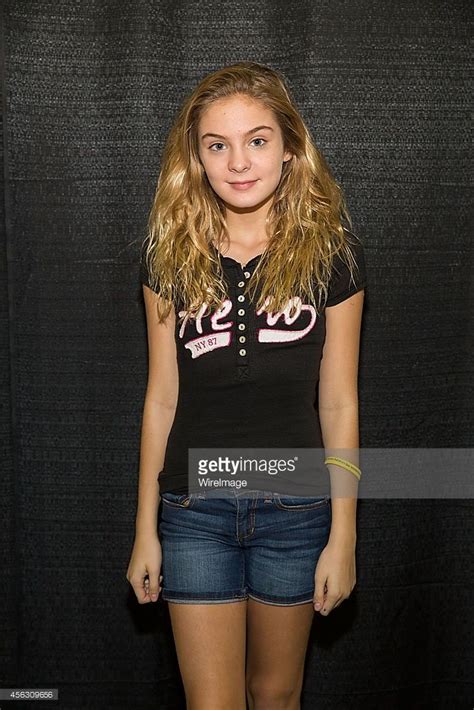 Actress Brighton Sharbino Attends Day Three Of The Alamo City Comic