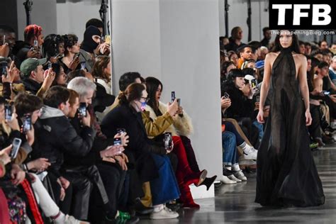 Bella Hadid Flashes Her Nude Tits During Paris Fashion Week 44 Photos PinayFlixx Mega Leaks