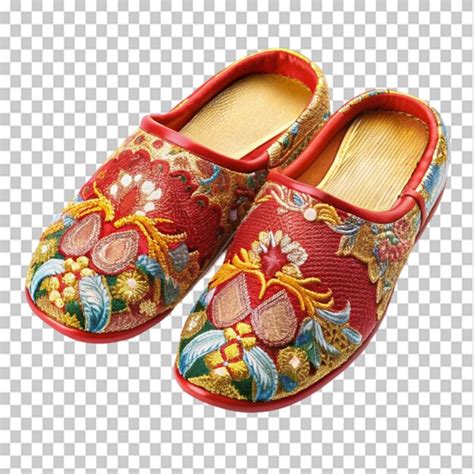 Premium Psd Stylish Traditional Chinese Slippers