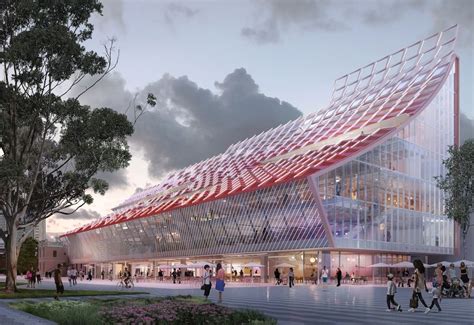 Parramatta Squares Sweeping Civic Hub Revised Design Unveiled Archdaily