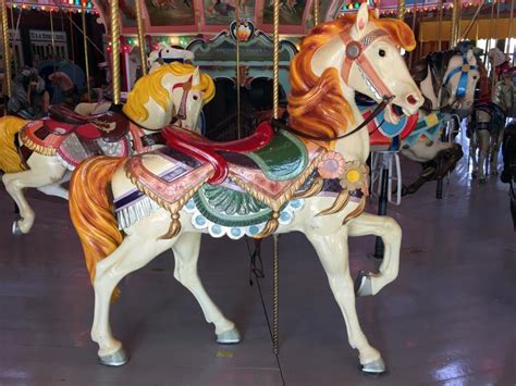 Holyoke Merry-Go-Round Horses | Outside Row | Horse Preservation | Restoration