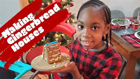 Making Gingerbread Houses With My Niece Vlogmas Day 3 Youtube