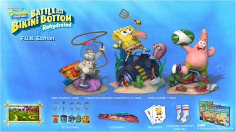 SpongeBob SquarePants Battle For Bikini Bottom Rehydrated Special Editions Revealed