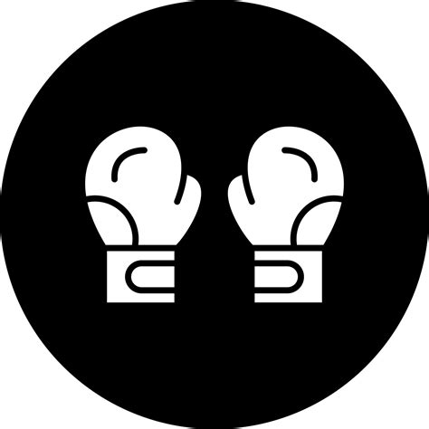 boxing vector icon style  vector art  vecteezy