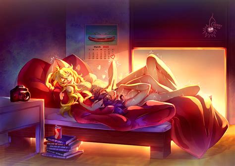 Yang X Blake It S Canon By CherryInTheSun Hentai Foundry