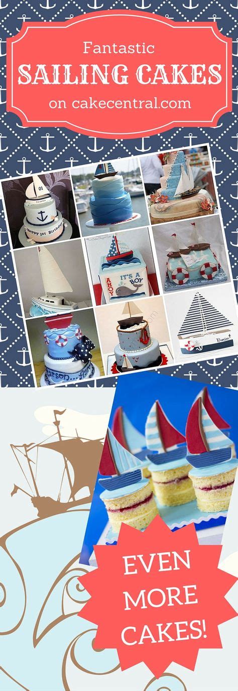 150 Sailboat Sailing Cake Ideas Sailboat Cake Cake Nautical Cake