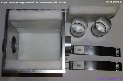 Короб звукоизолированный под вентилятор SHUFT SIB d.160 S купить в ...