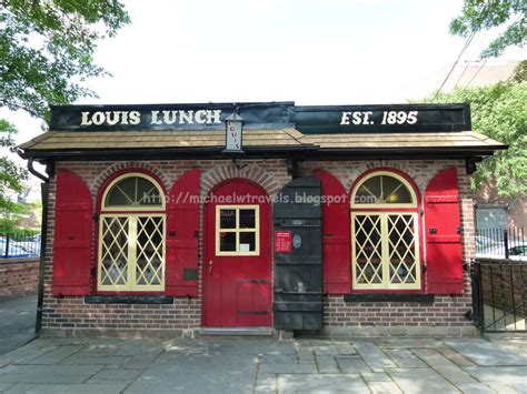 Louis Lunch Birthplace Of The Hamburger New Haven Ct
