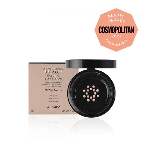 Whamisa - BB крем SPF50+ Pact - Organic Flowers - Odonata Cosmetics