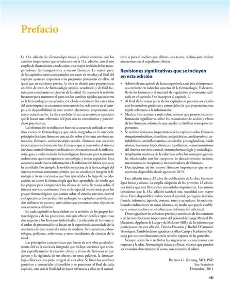 Farmacologia Basica Y Clinica Katzung Bertram G Editor 1pdf Pdf