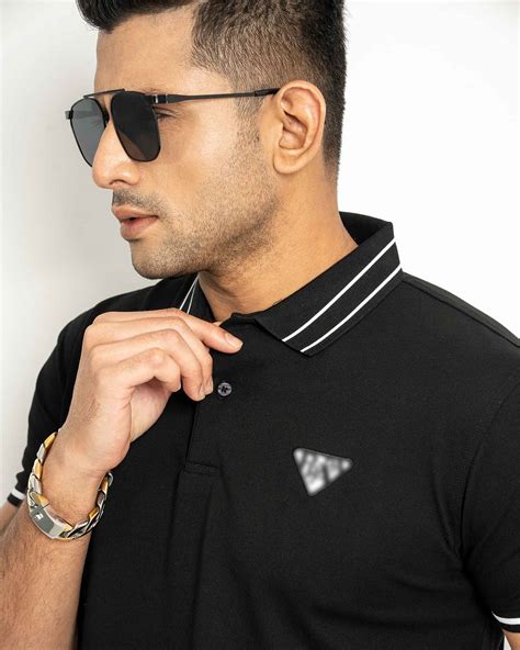 Iqon Imported Mens Black Polo Shirt Iqon Lifestyle