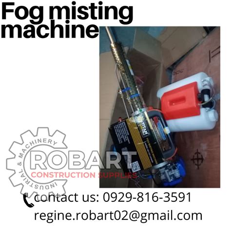 Fog Misting Machine Commercial Industrial Construction Tools