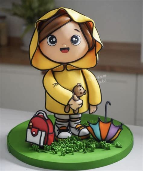 Pin By Daniela Campillo On Proyectos Para Clases Cartoon Cake Cake