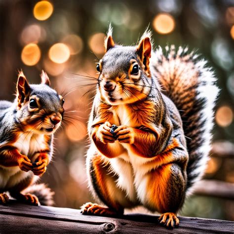 Adorable Realistic Squirrels 🐿️ Ai Generated Artwork Nightcafe Creator