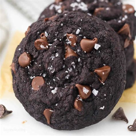 double chocolate chip cookie dough  chocolate chip pudding cookies