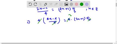 SOLVED:Given the tangent function \( y=1-3 \tan \left(\frac{2 x-\pi}{4 ...