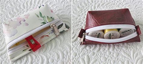 Quick And Easy Zipper Pouch Pattern 21 Geta S Quilting Studio