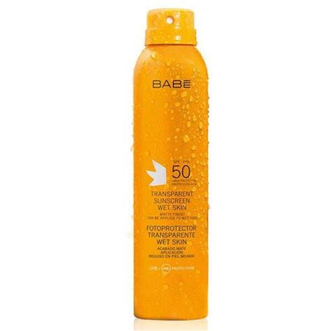 Babe Transparent Sunscreen Wet Skin Spf Ml