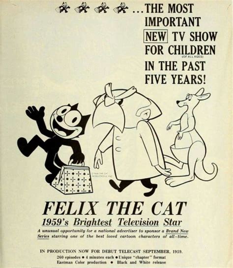 Felix The Cat 1959 Reviving A Cartoon Star With A Magic Bag Of