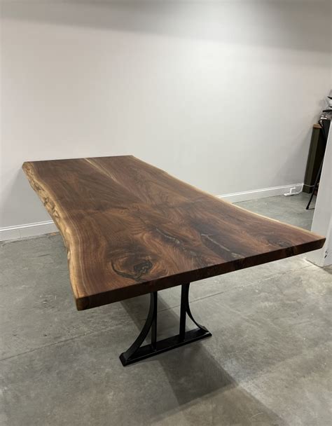 Rocky Fork Live Edge Walnut Dining Table Pathway Tables