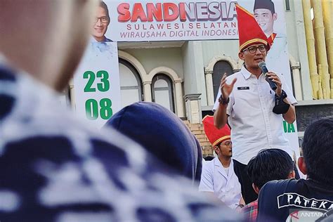 Sandiaga Uno Respons Wacana Duet Ganjar Dan Anies Di Pilpres 2024