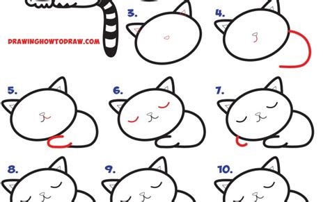 Drawing A Kawaii Cat In Procreate Easy Tutorial Otosection