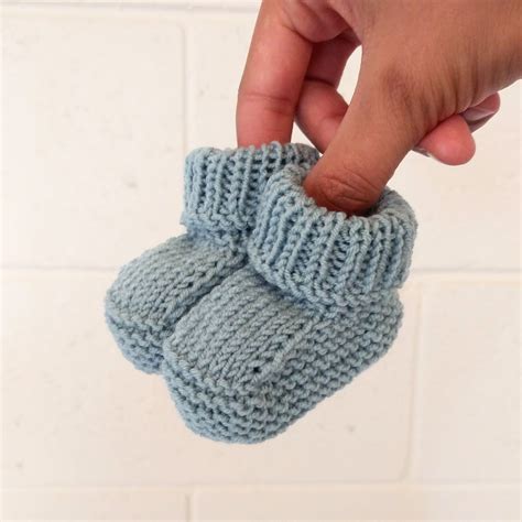 Ravelry Newborn Booties Pattern By Priscillia Uloho Baby Knitting