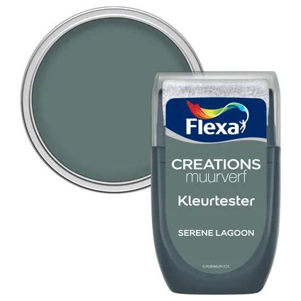 Flexa Muurverf Tester Creations Serene Lagoon Ml