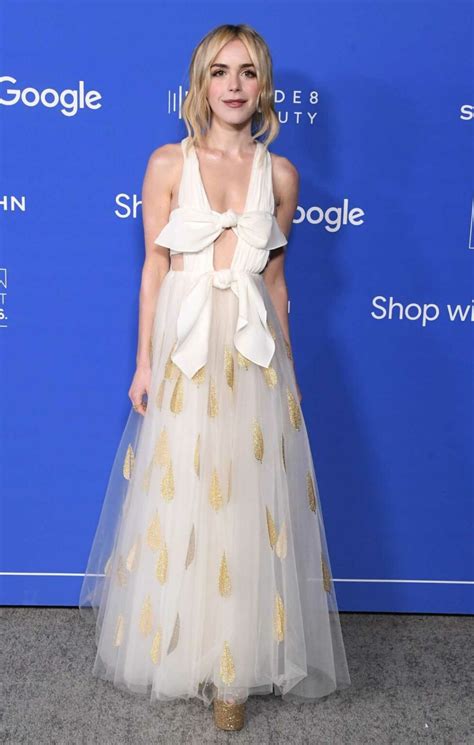 Kiernan Shipka Attends Fashion Trust Us Awards At Goya Studios In