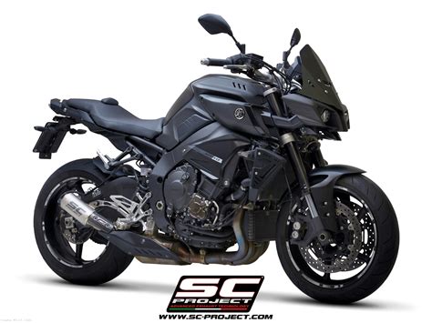 Cr T Exhaust By Sc Project Yamaha Mt 10 2018 Y20 T36