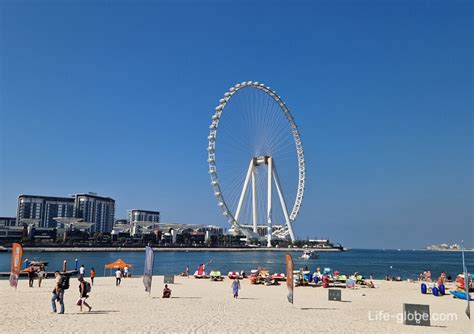 Ferris wheel in Dubai (Eye of Dubai, Ain Dubai) - the highest in the world