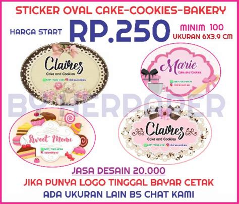 Detail Contoh Desain Stiker Cookies Koleksi Nomer