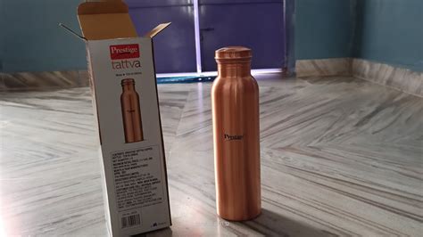 Prestige Tattva Water Copper Bottle Tcb Youtube