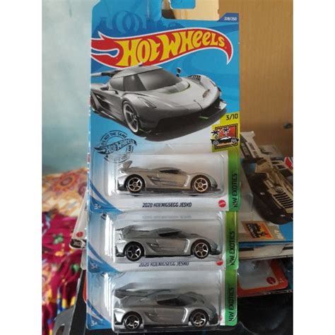 Jual Hot Wheels Koenigsegg Jesko Silver Shopee Indonesia