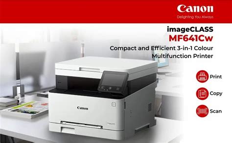 Canon Mf641cw PRINTER, Laser at best price in Mumbai | ID: 2851324877848