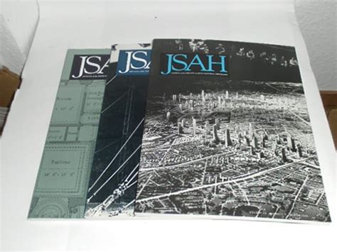 Journal Of The Society Of Architectural Historians B Nde Vol