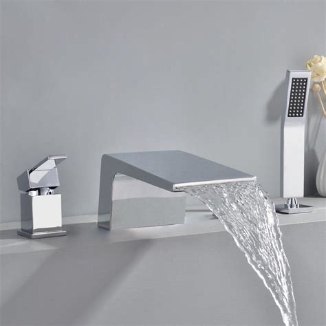 Robinet Mitigeur Bain Douche Sur Plage Cascade Chrom Leroy Merlin