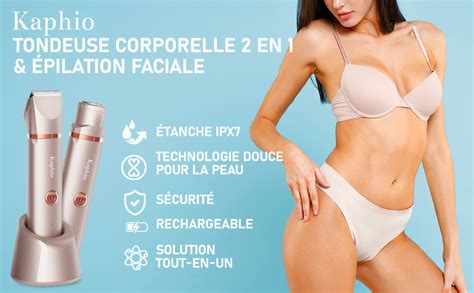 Tondeuse Femme Intime Rechargeable En Ipx Tanche Tondeuse Bikini